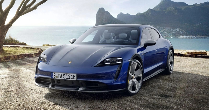 Porsche Taycan cena 832900 przebieg: 4000, rok produkcji 2023 z Czarne małe 22